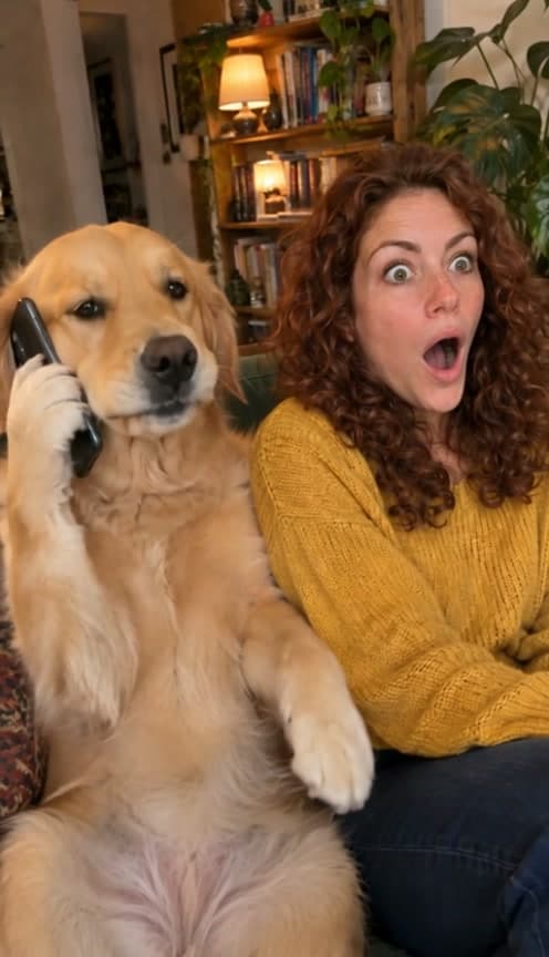 Hold On, I'm On The Phone example still